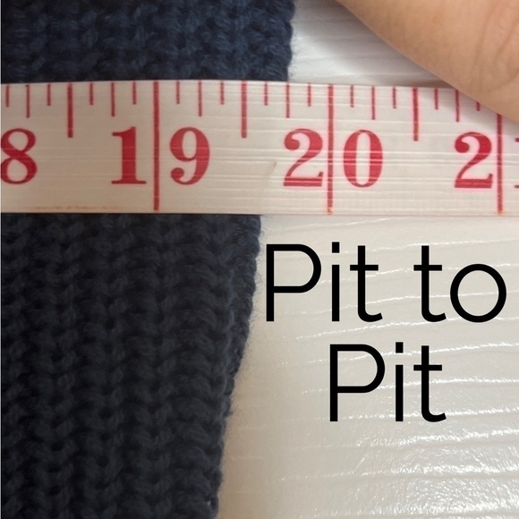 J Jason Wu Women’s Sweater Navy Blue Crew Neck Pull On Size Large - Picture 6 of 7